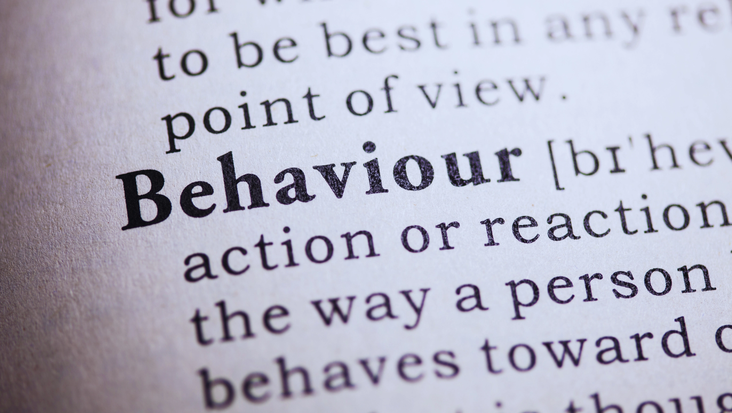 Behaviour Blog Image