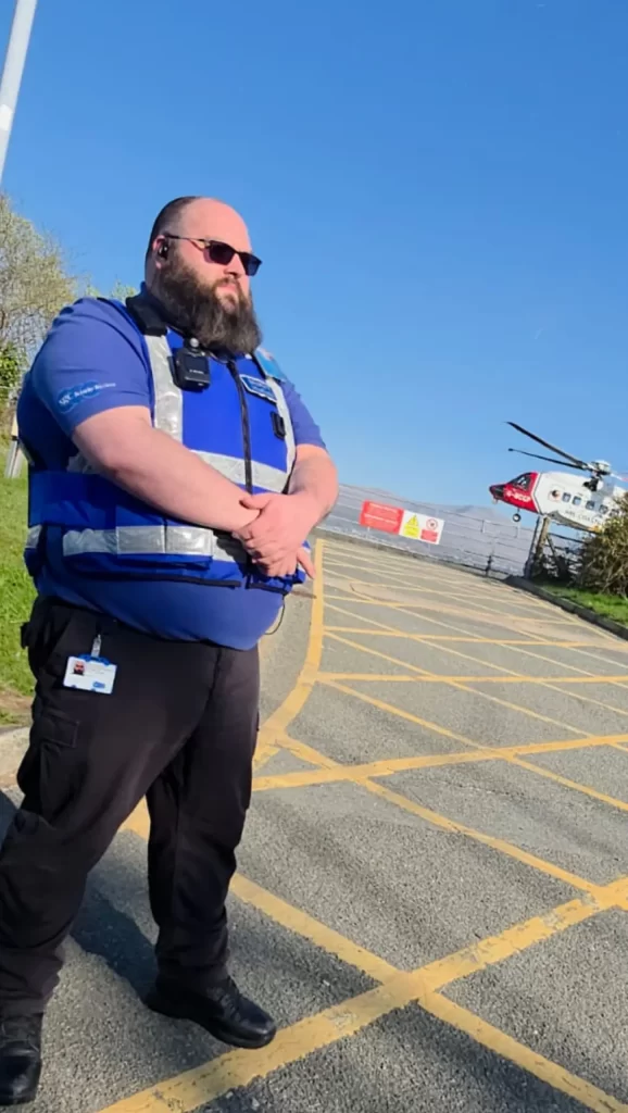 security guarding image wales