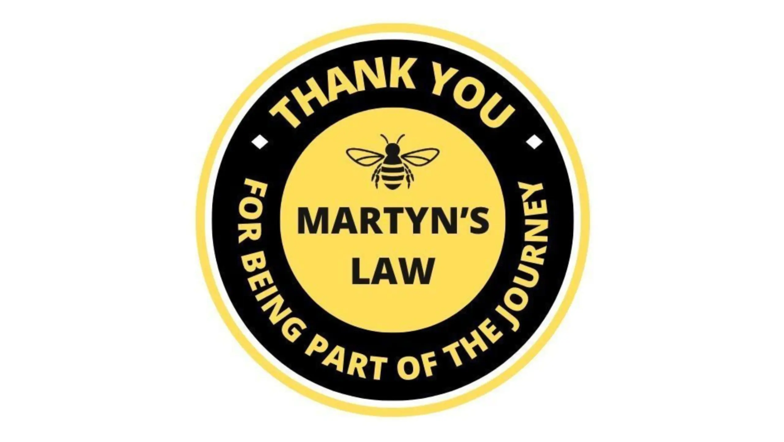 Martyns Law Banner