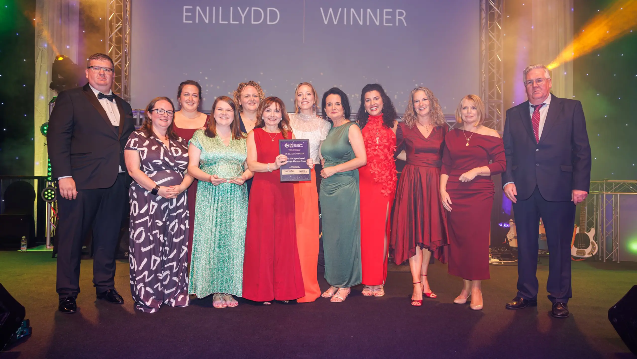 BCUHB Welsh Language Award Winners Sponsored and Presented by SGC Security Services