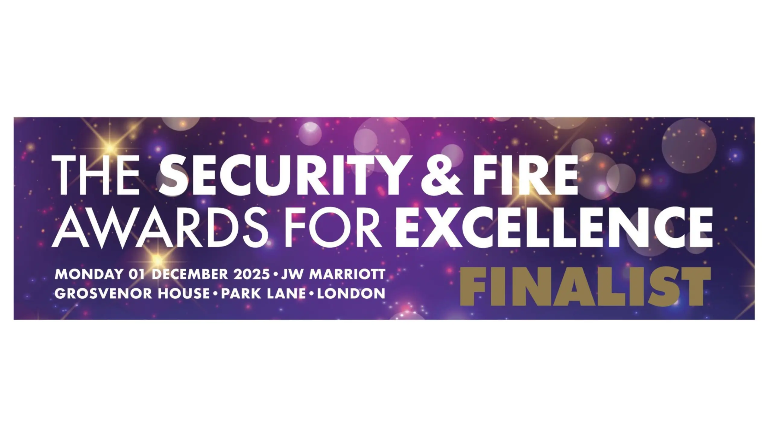 Security and Fire Awards for Excellence Finalist 2025