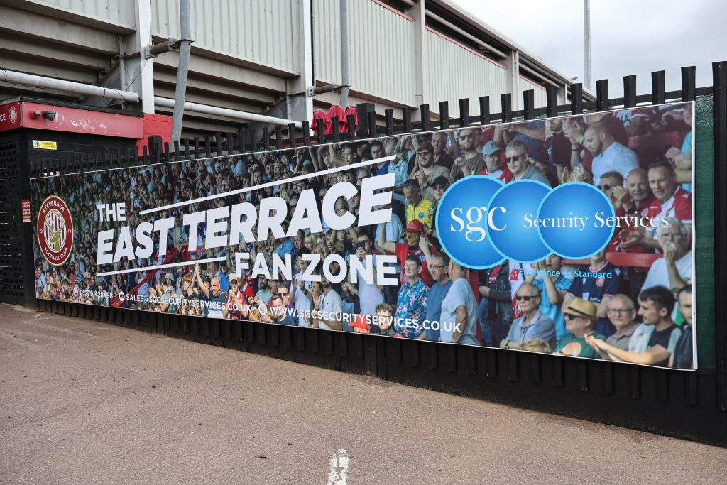 East Terrace Fan Zone, Stevenage Football Club